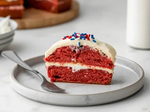patriotic pull apart cupcake cake