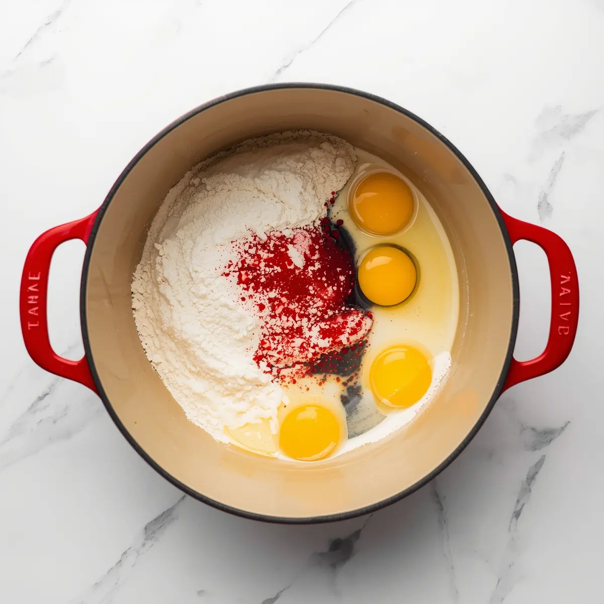 Cooking instructions for patriotic pull apart cupcake cake