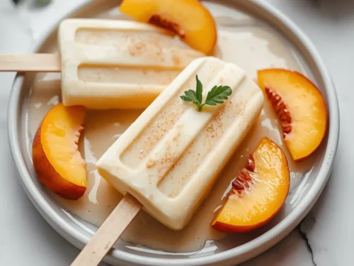 peaches cream popsicles