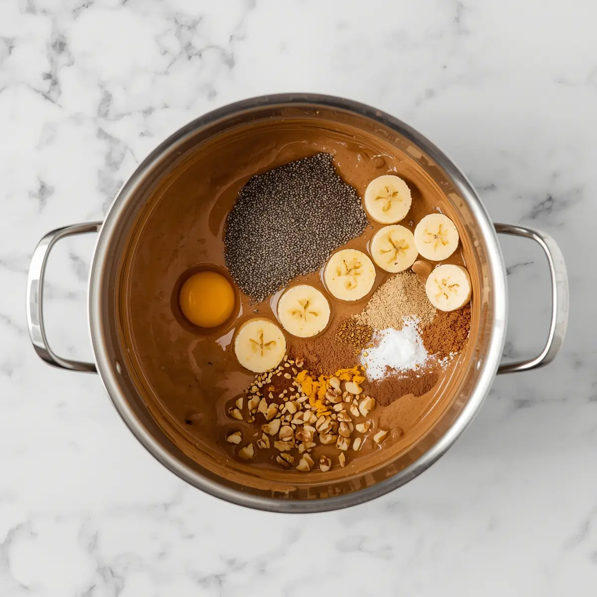 Cooking instructions for peanut butter banana toast