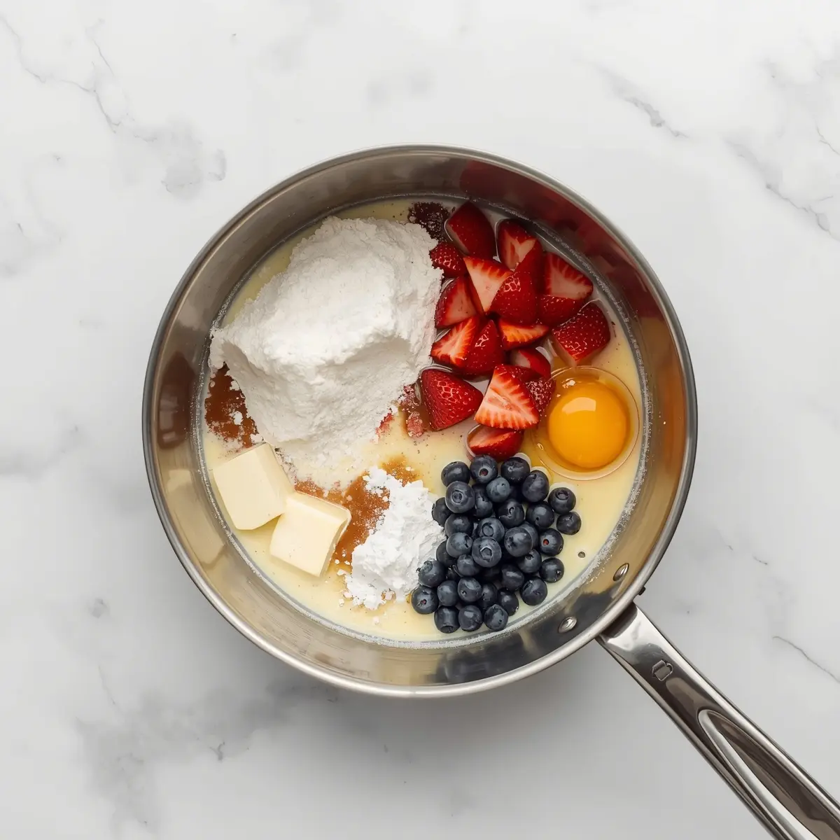 Cooking instructions for red white blue trifle