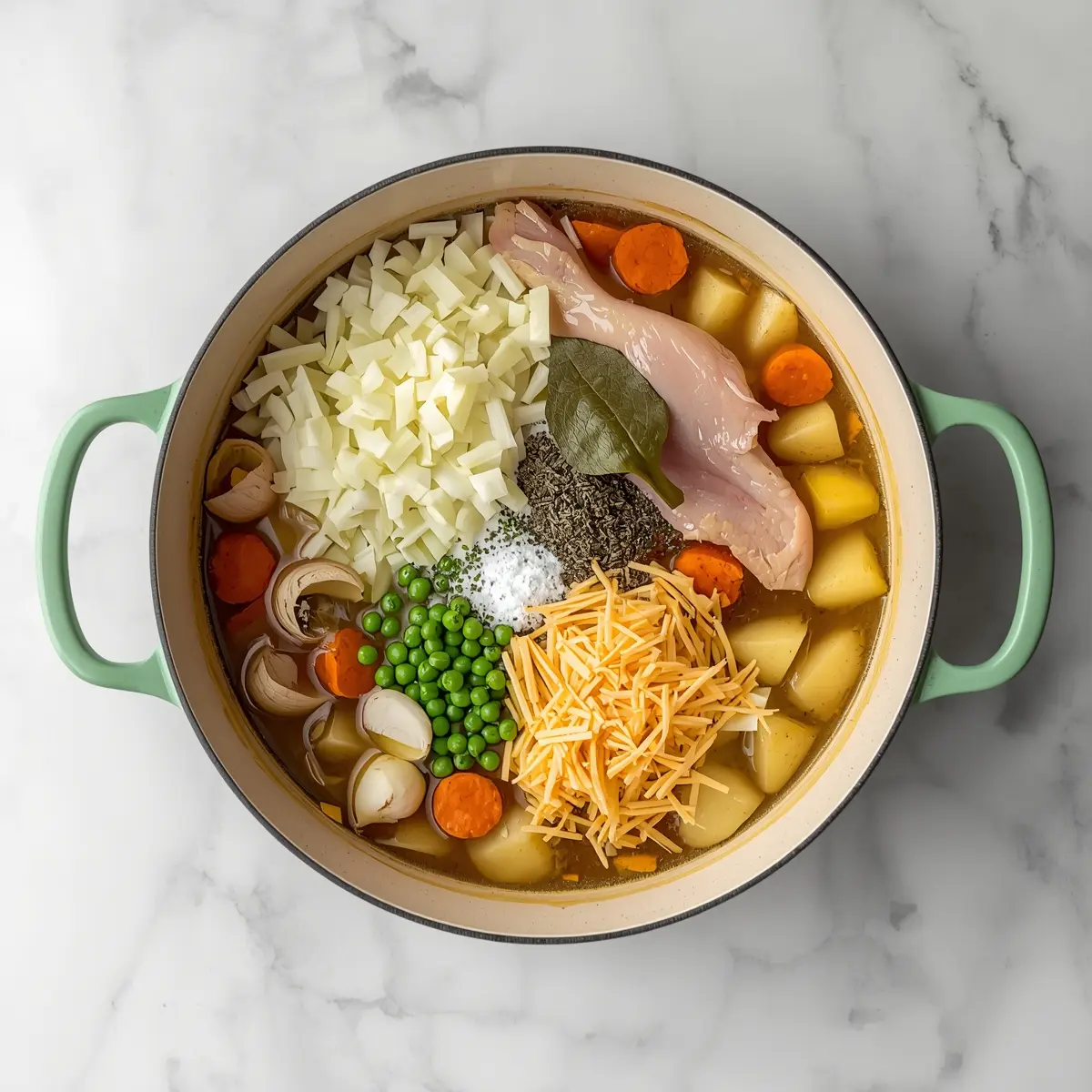 Cooking instructions for spring chicken stew