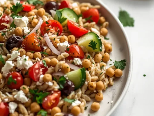 spring orzo salad