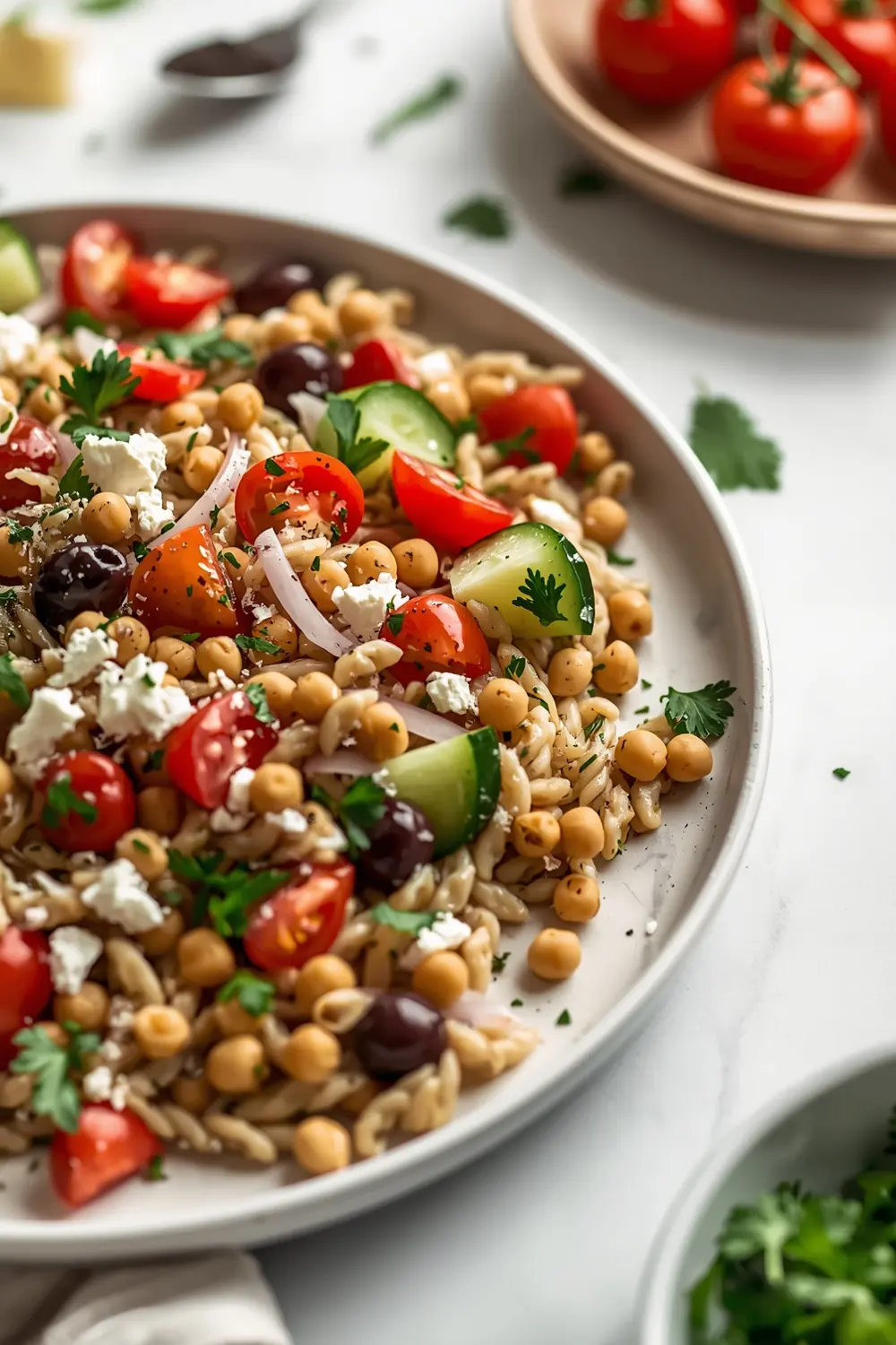 spring orzo salad
