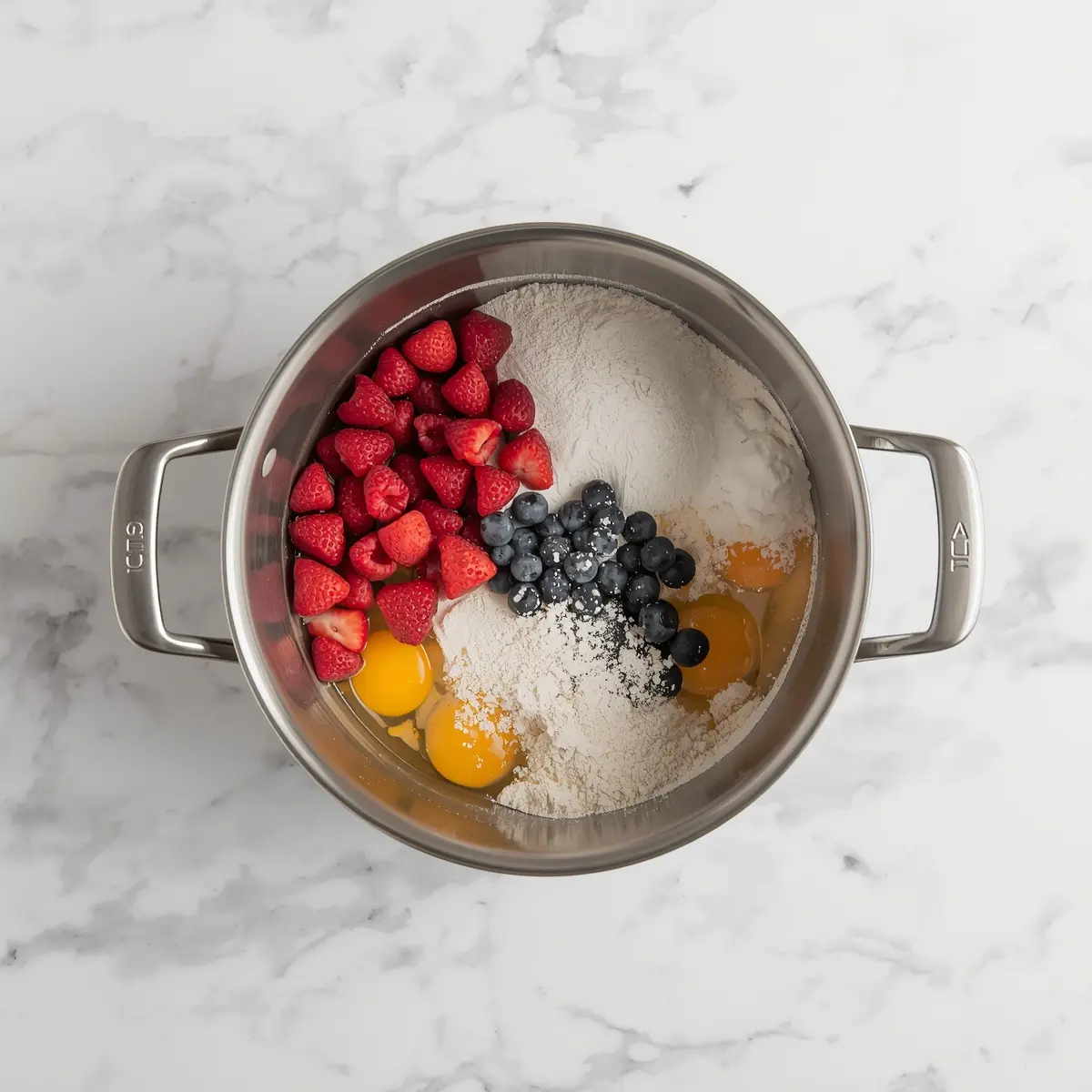 Cooking instructions for summer fruit angel food cake
