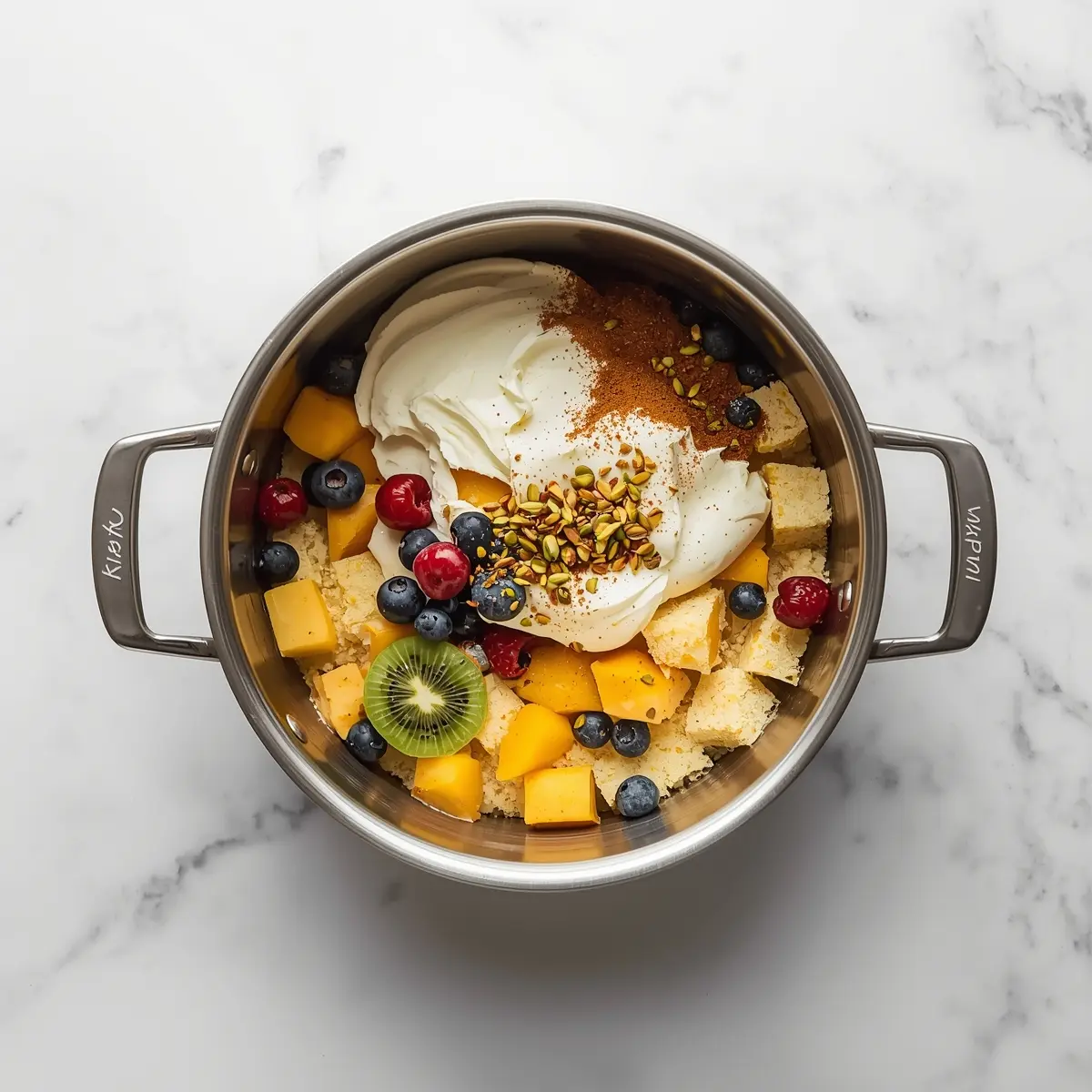 Cooking instructions for summer fruit trifle no bake