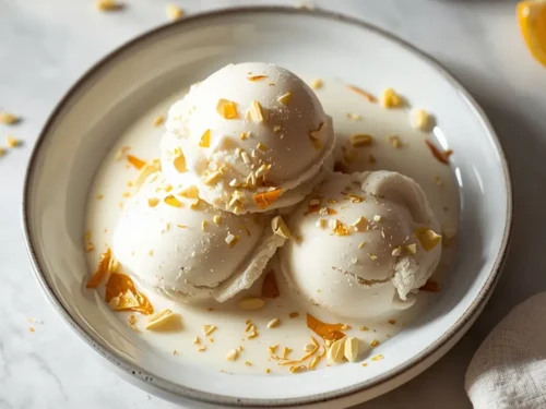 vanilla bean ice cream no churn