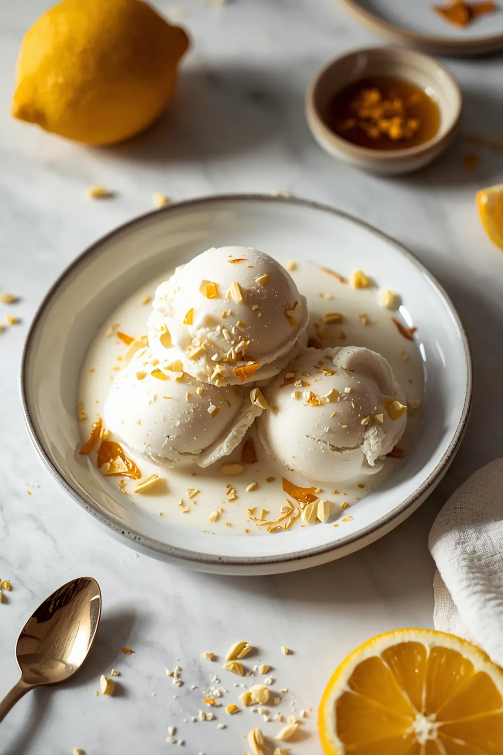 vanilla bean ice cream no churn