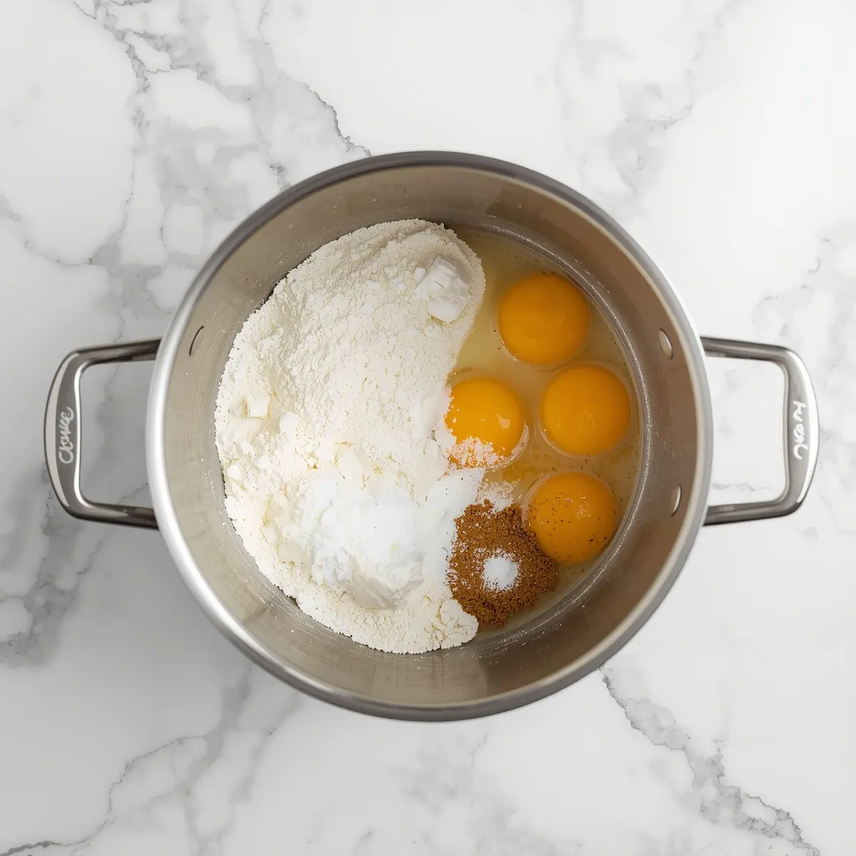 Cooking instructions for vanilla cupcakes