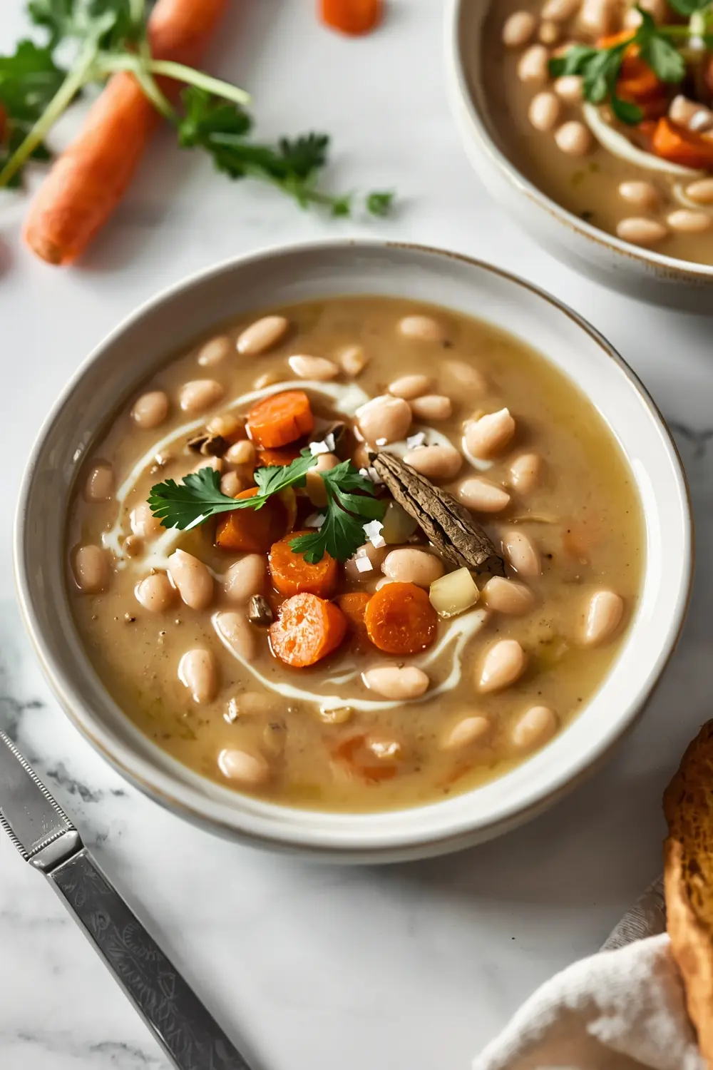 white bean soup