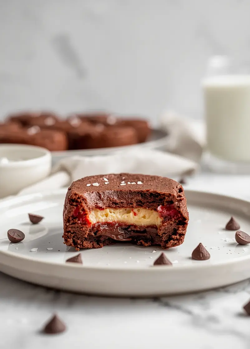 4th of july brownie bites elegant ready to serve