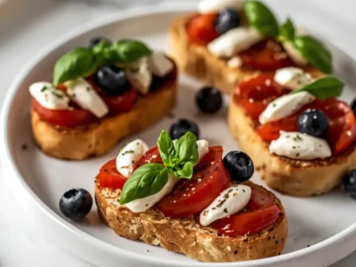 4th of july bruschetta elegant