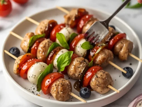 4th of july caprese skewers elegant