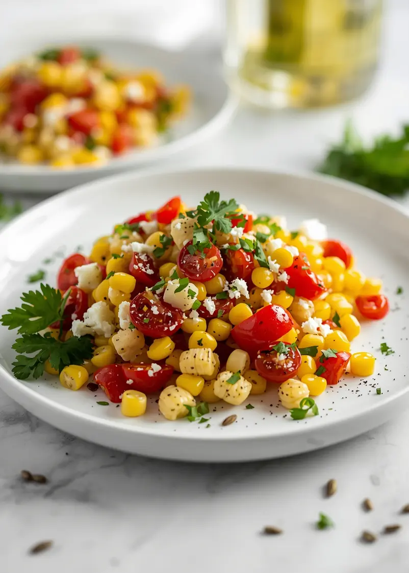 4th of july corn salad elegant ready to serve