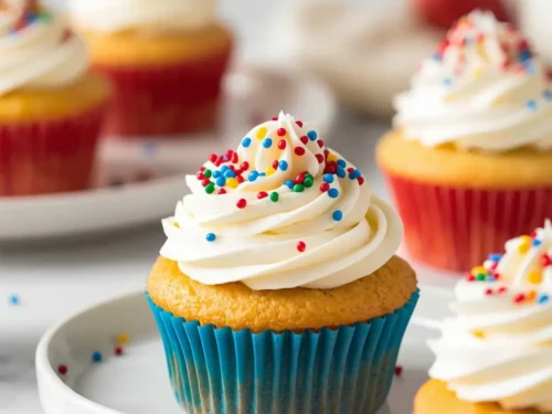 4th of july cupcakes elegant