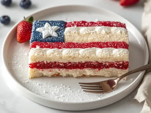 4th of july flag cake elegant