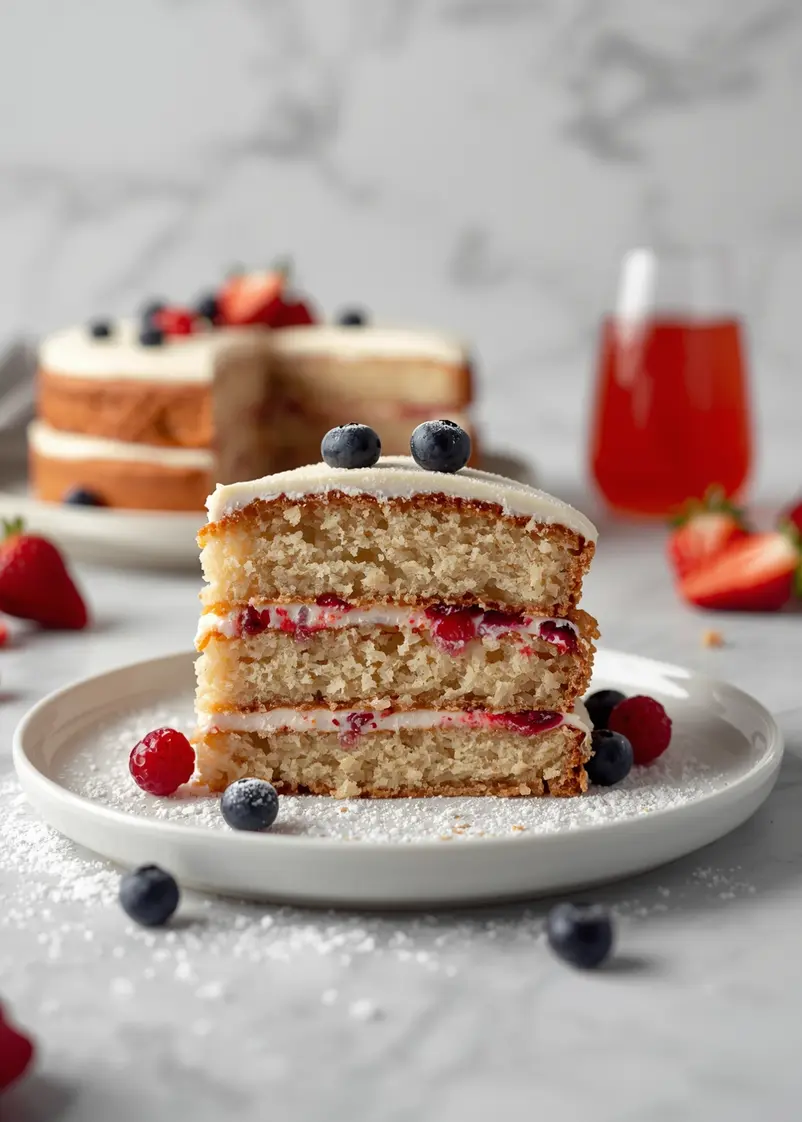 4th of july flag cake elegant ready to serve