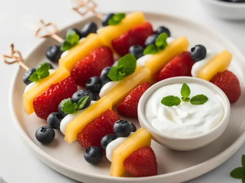 4th of july fruit skewers elegant