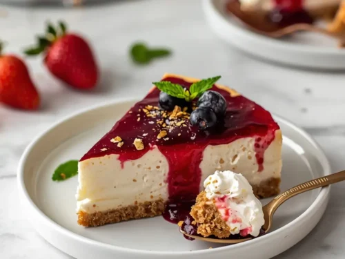 4th of july no bake cheesecake elegant