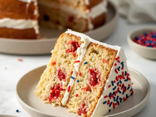 4th of july poke cake elegant