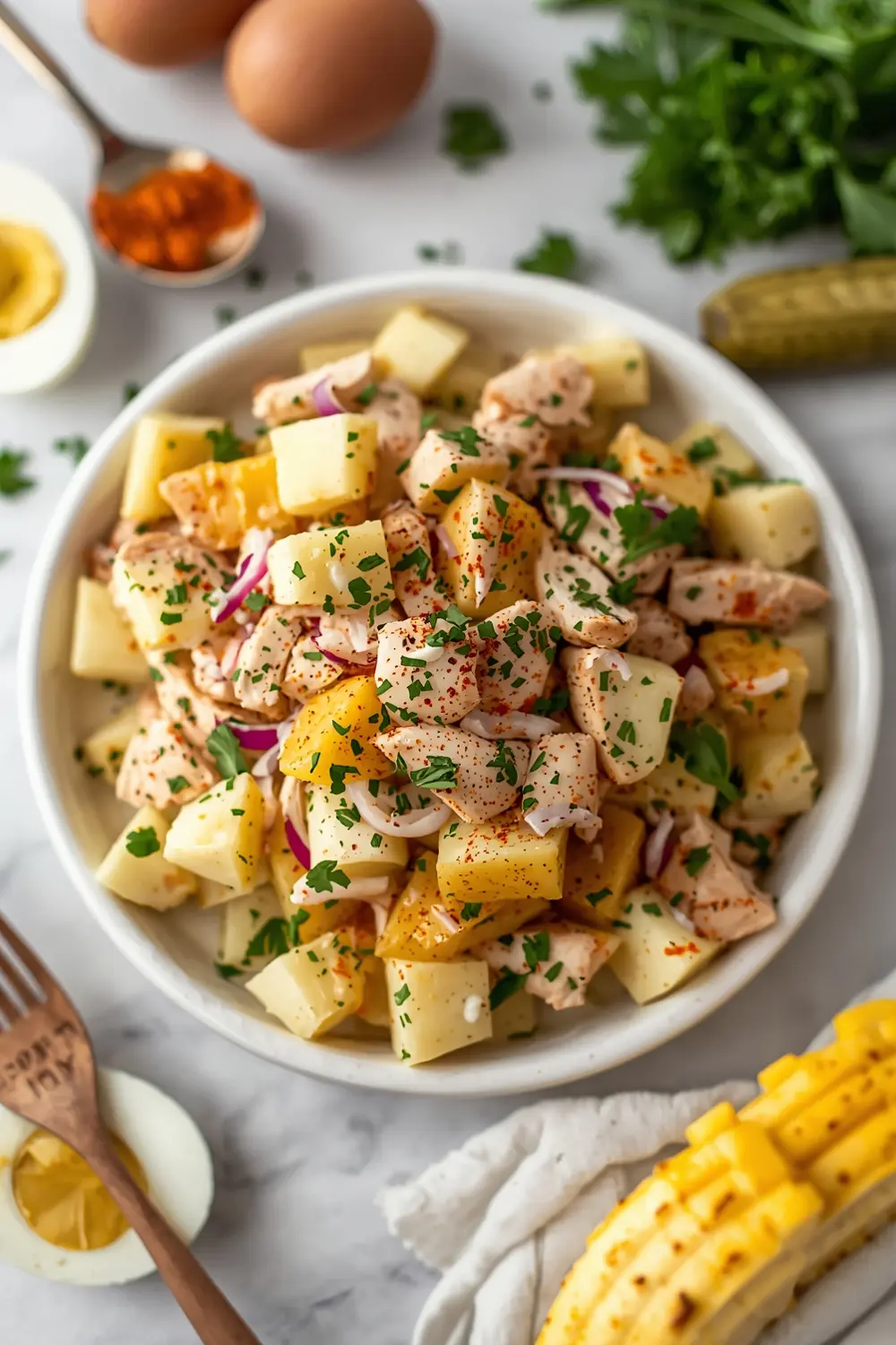 4th of july potato salad elegant