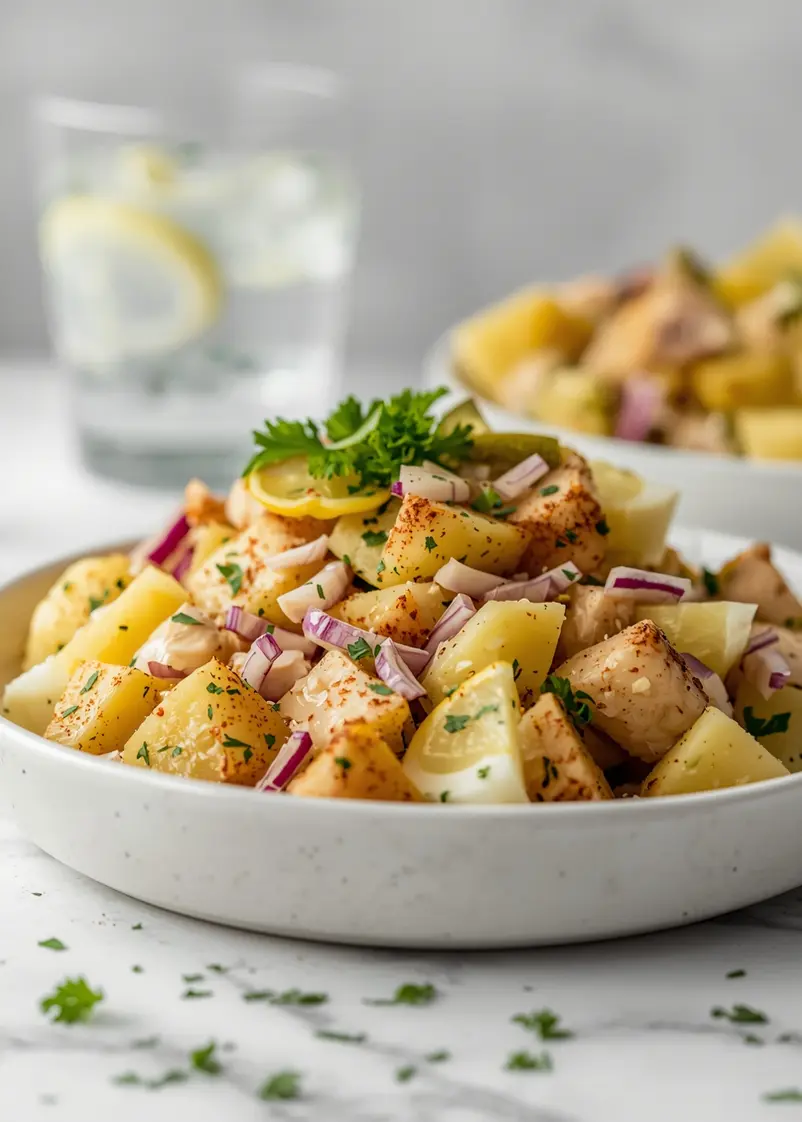 4th of july potato salad elegant ready to serve