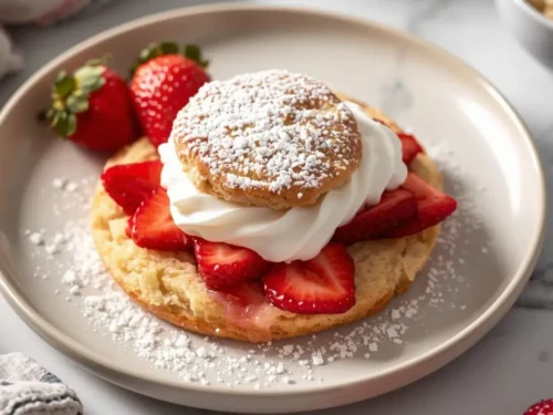 4th of july strawberry shortcake elegant