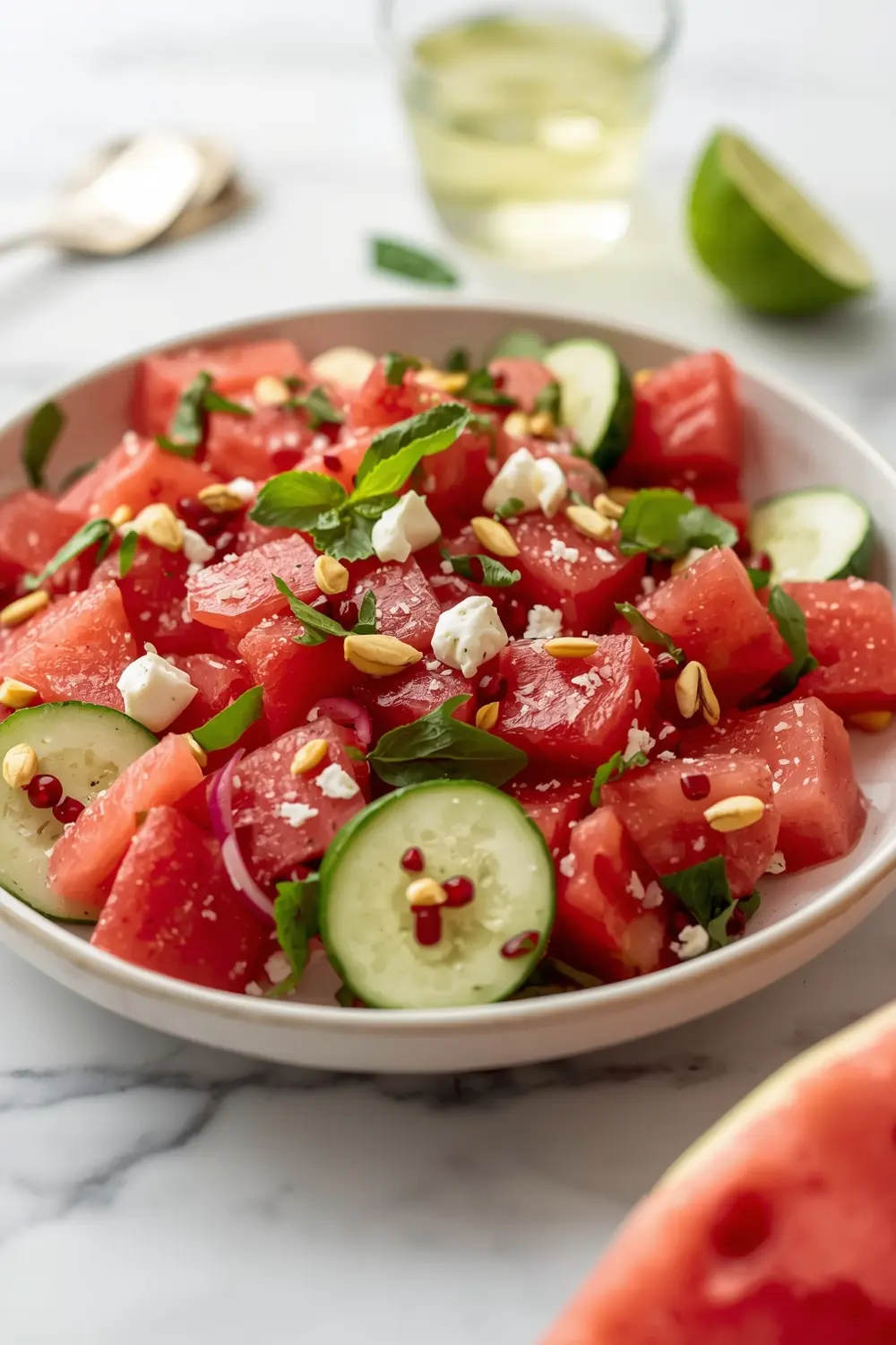 4th of july watermelon salad elegant