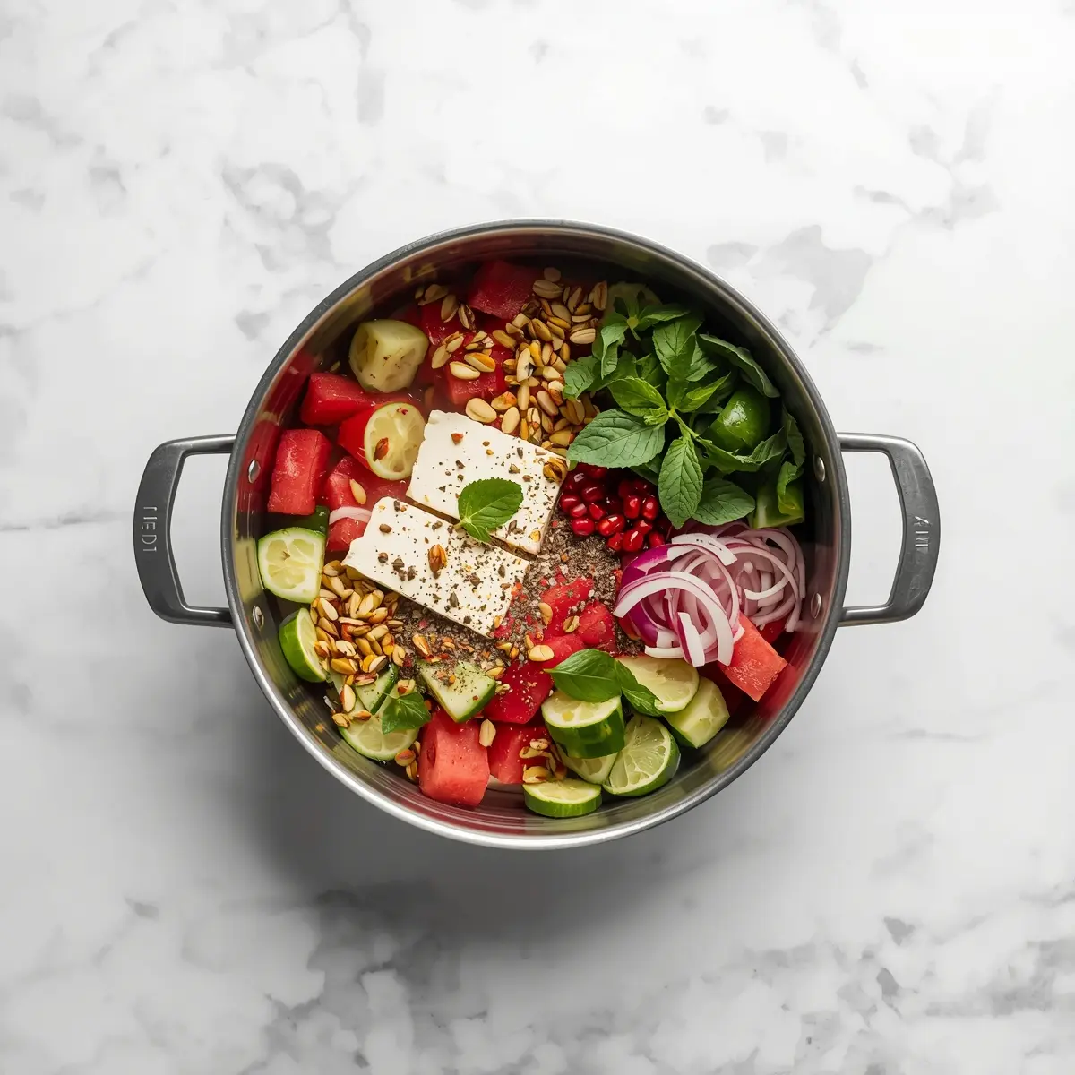 Cooking instructions for 4th of july watermelon salad elegant