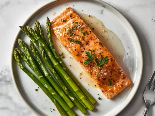 beautiful 30 minute salmon dinner