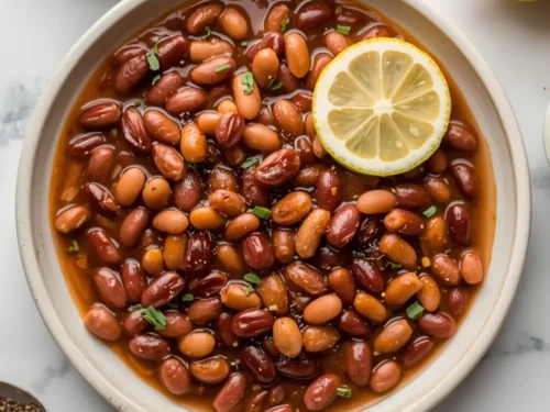 beautiful BBQ baked beans summer