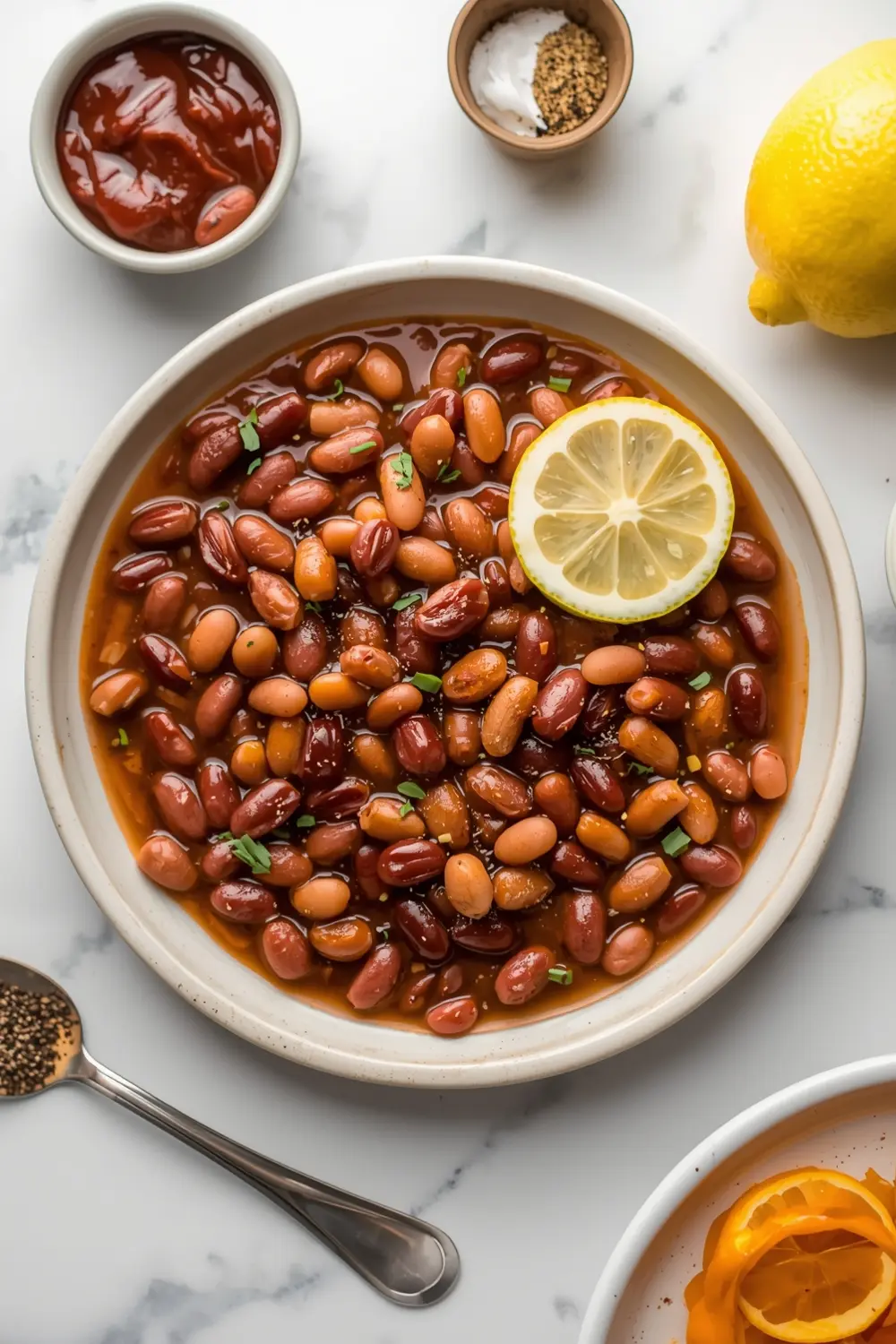 beautiful BBQ baked beans summer