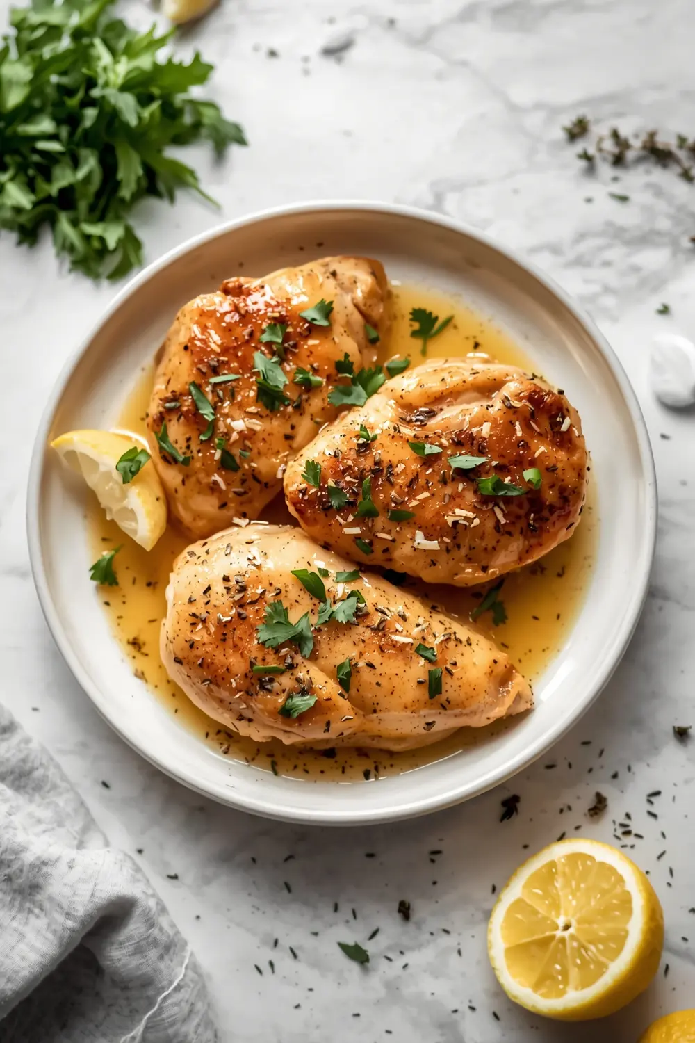 beautiful baked chicken thighs elegant