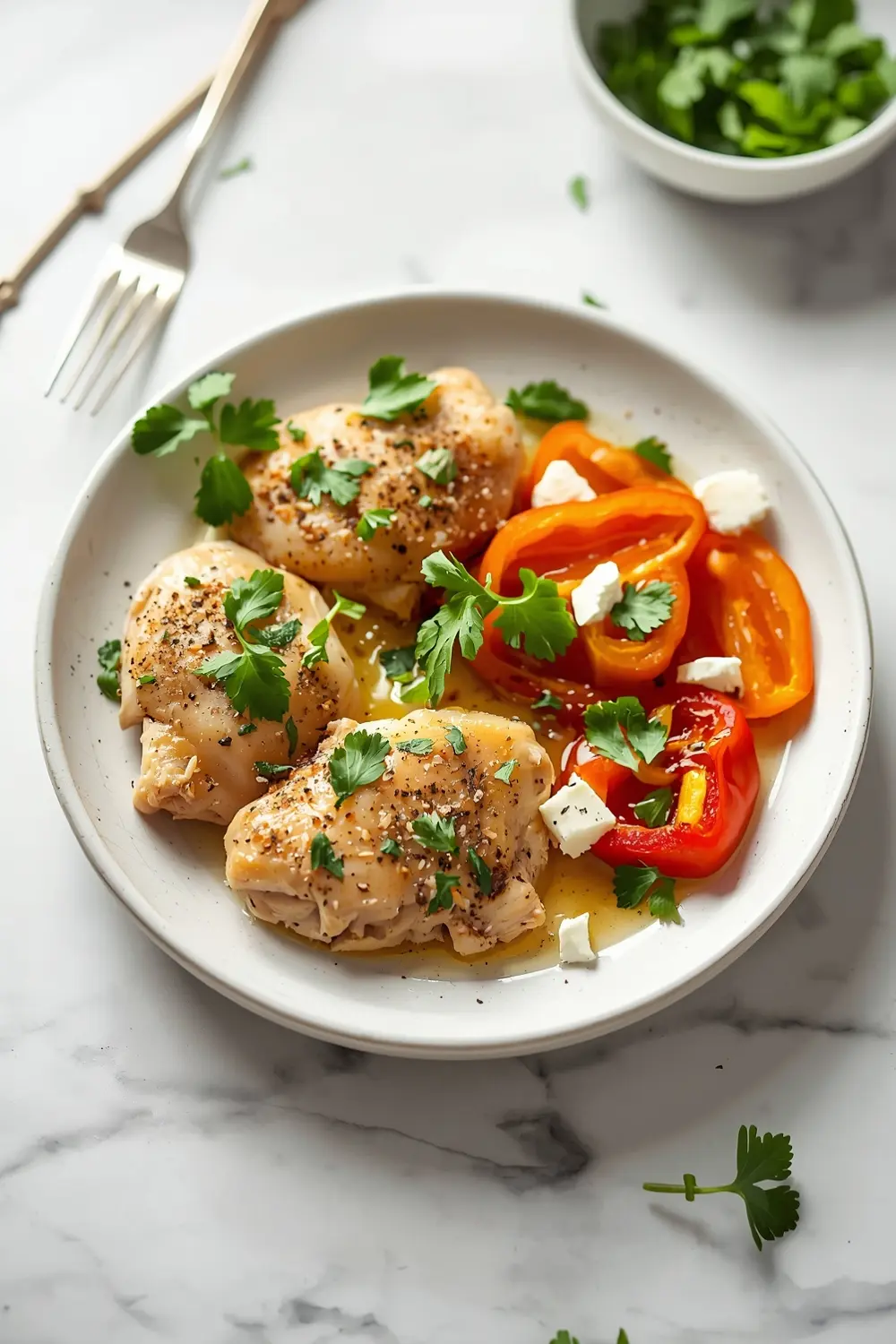 beautiful garlic butter chicken summer
