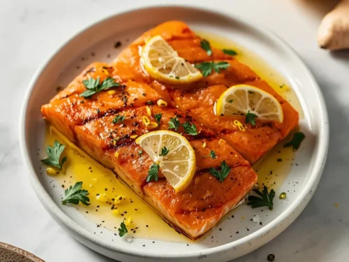 beautiful grilled salmon marinade summer