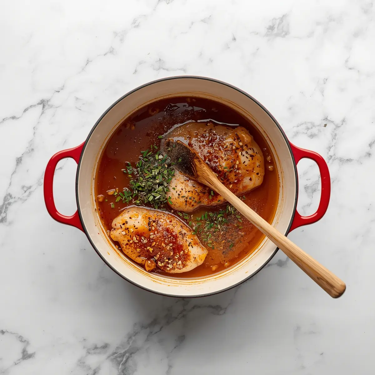 Cooking instructions for beautiful honey garlic grilled chicken