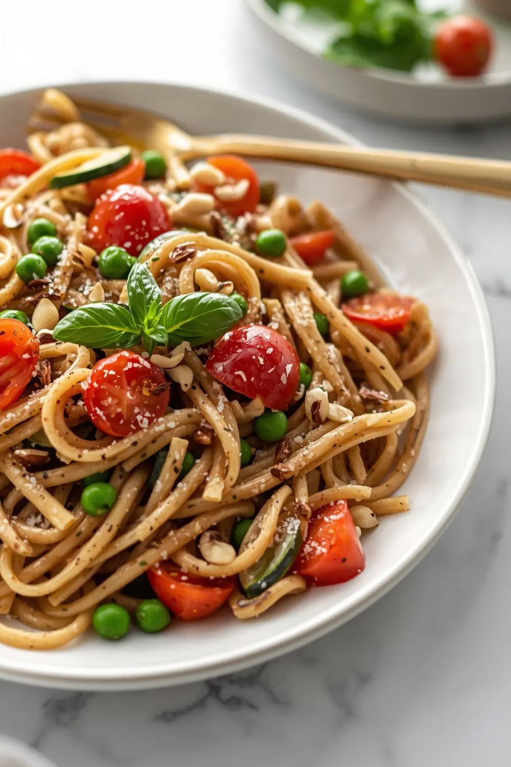 beautiful pasta primavera summer
