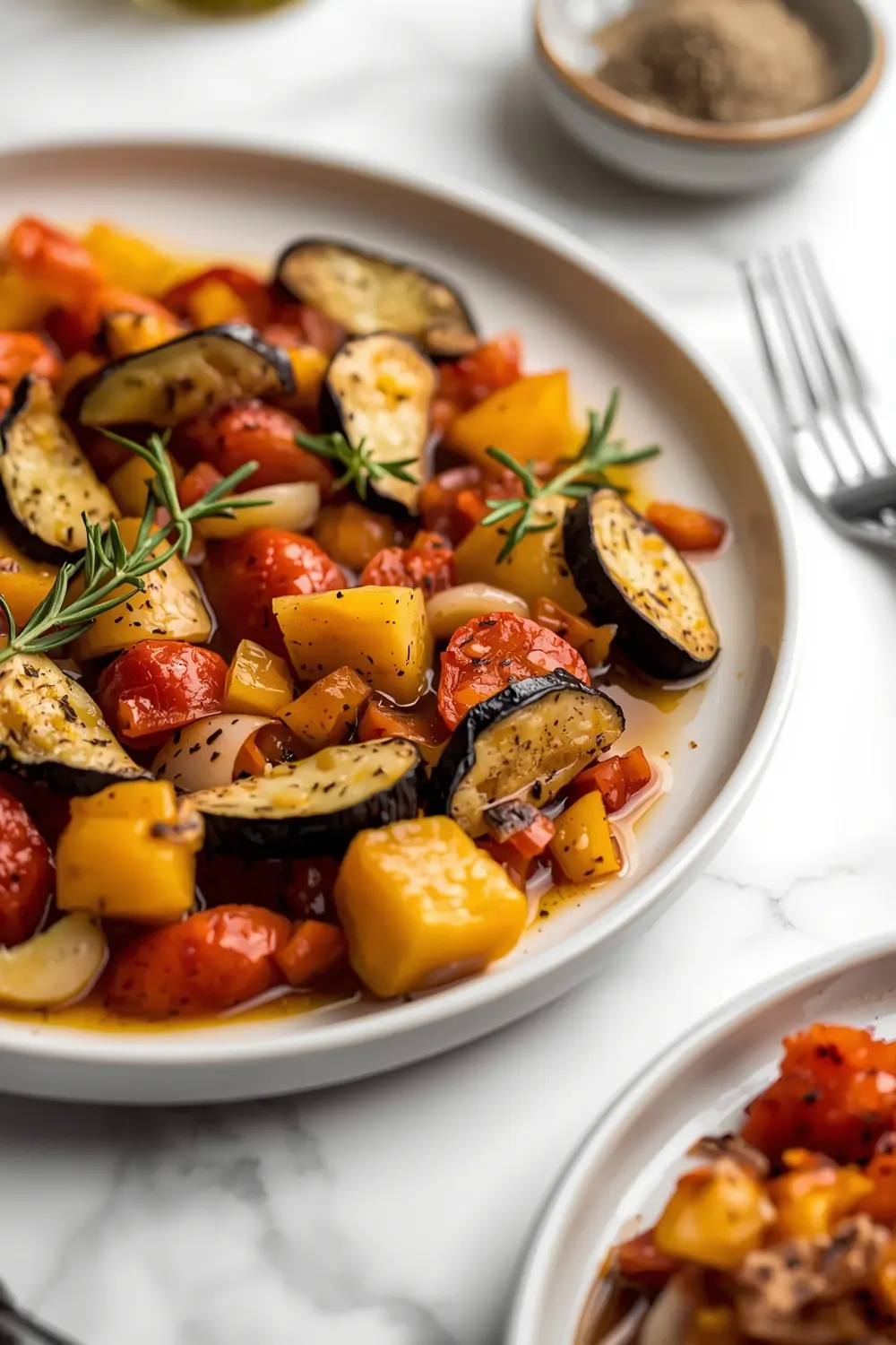 beautiful sheet pan ratatouille weeknight