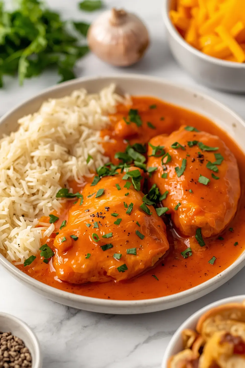 beautiful slow cooker buffalo chicken