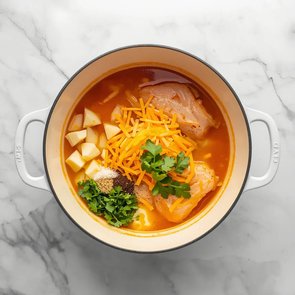 Cooking instructions for beautiful slow cooker buffalo chicken