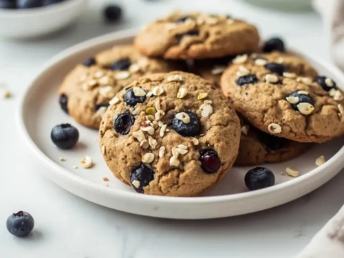 beautiful summer blueberry cookies