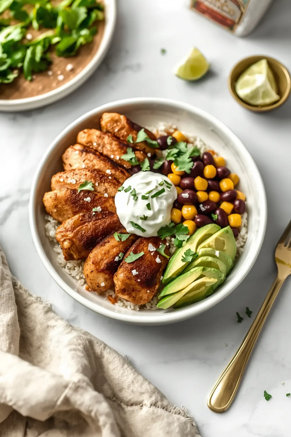 beautiful summer burrito bowl elegant