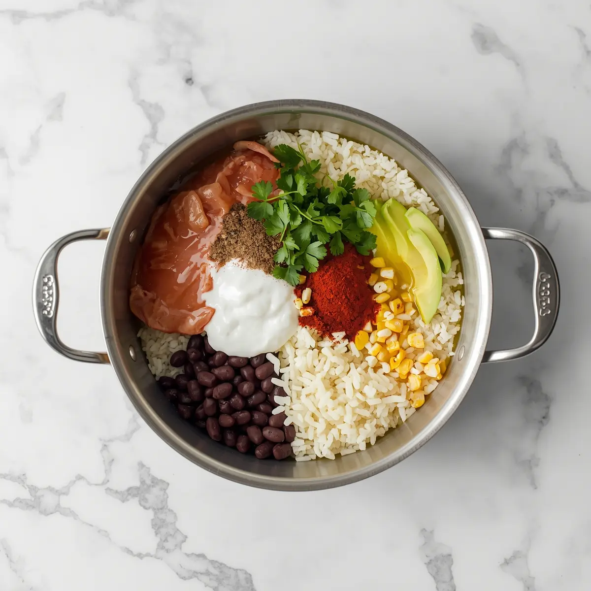 Cooking instructions for beautiful summer burrito bowl elegant
