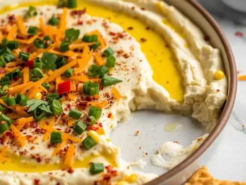 beautiful summer corn dip