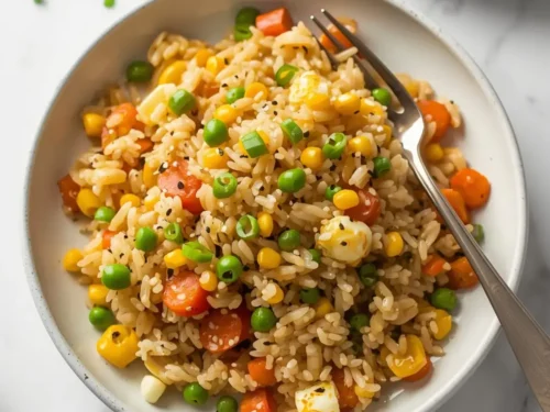 elegant 30 minute veggie fried rice