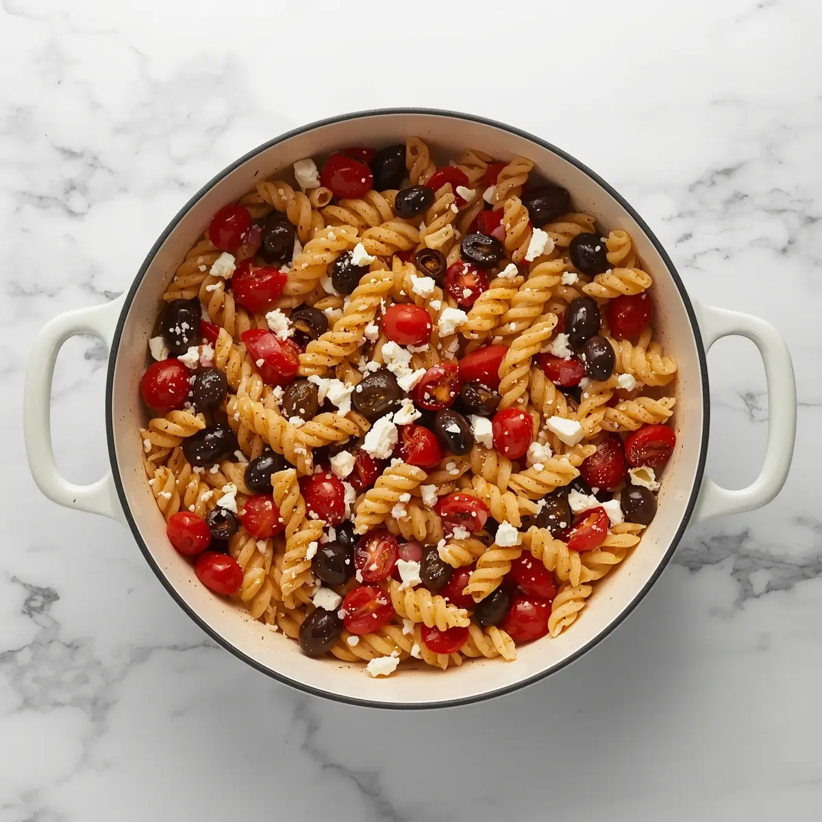 Cooking instructions for elegant BBQ pasta salad summer