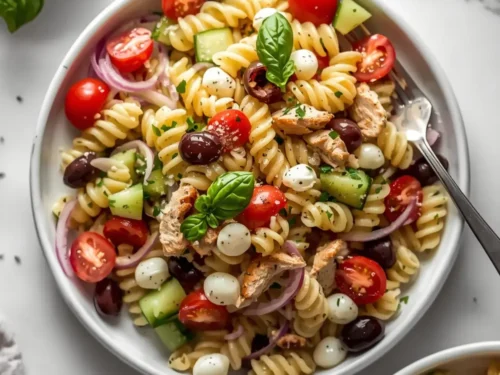 elegant Italian pasta salad summer