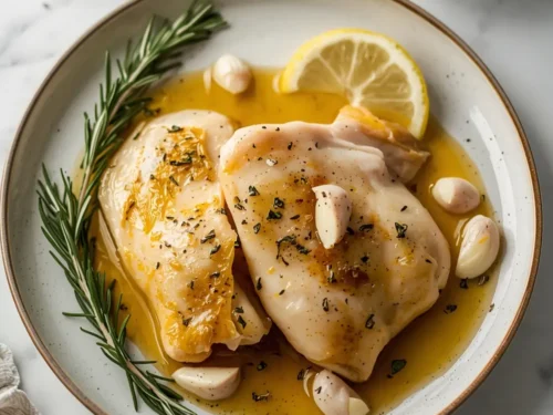 elegant baked lemon herb chicken