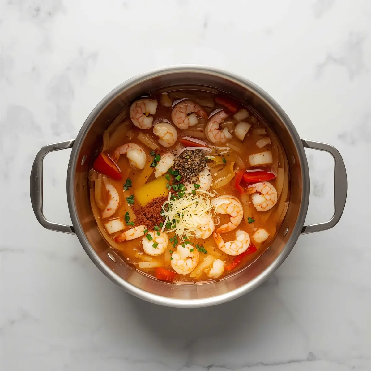 Cooking instructions for elegant cajun shrimp pasta summer