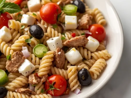elegant cold pasta salad summer
